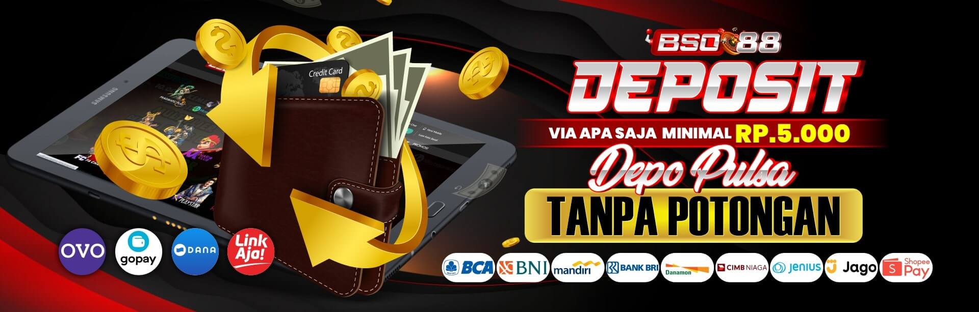 SLOT DEPOSIT PULSA TERBAIK 2023