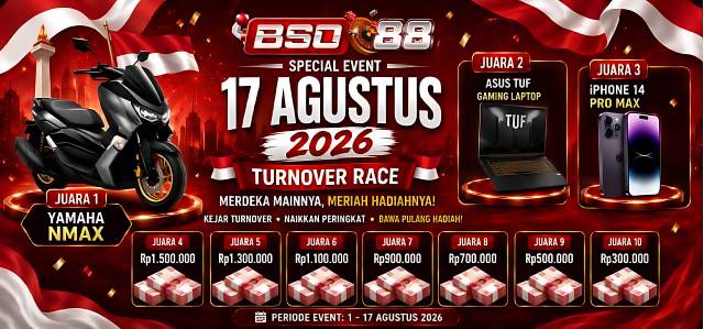 17AGUSTUS 2026 TRUNOVER RACE